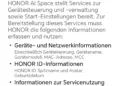 HONOR Earbuds Open-App KI Space 1