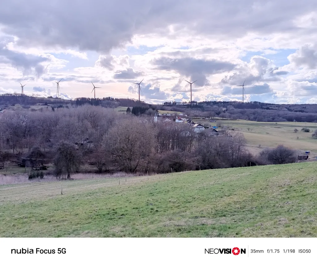 Nubia Focus 5G - Helligkeit manuell angepasst