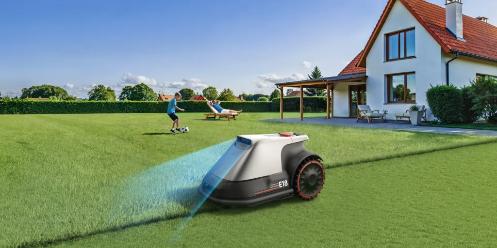 eufy E15 und eufy E18 Mähroboter - True Vision