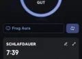 Amazfit ACTIVE 2 App - Schlafdaten 1
