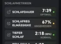 Amazfit ACTIVE 2 App - Schlafdaten 2