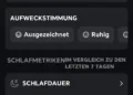 Amazfit ACTIVE 2 App - Schlafdaten 3