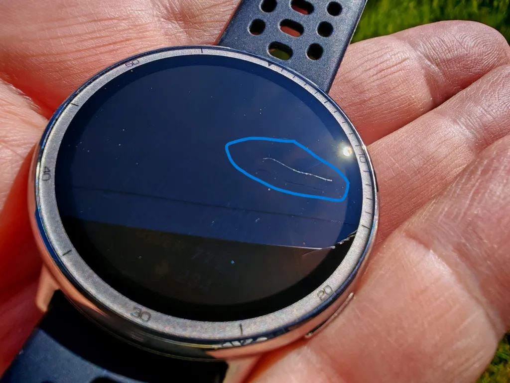 Amazfit ACTIVE 2 - Kratzer auf dem Display nach 2,5 Wochen