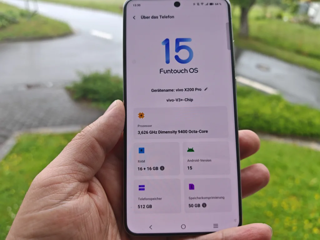 VIVO X200 Pro - Daten