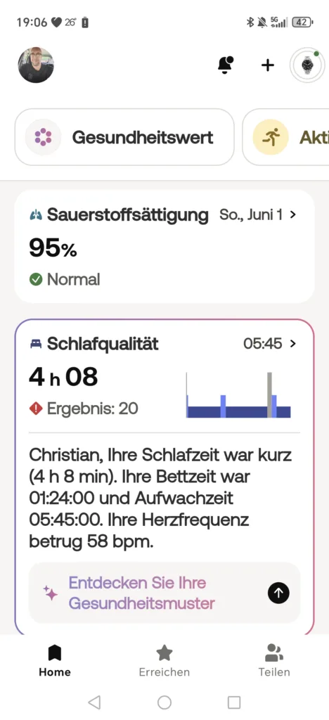 Withings ScanWatch Nova - Schlaf