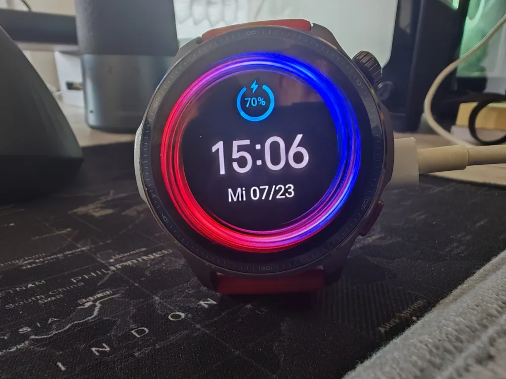 Amazfit Balance 2 - beim Laden der Watch