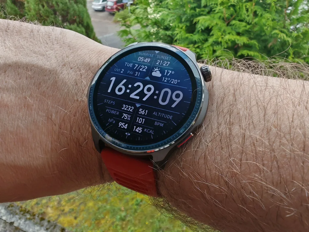 Amazfit Balance 2 - gut abzulesen