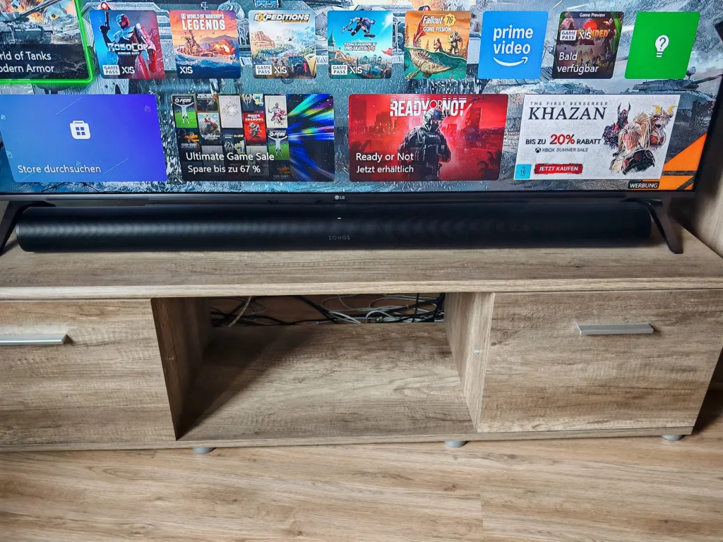 Sonos Arc Ultra Soundbar - Lange Nudel