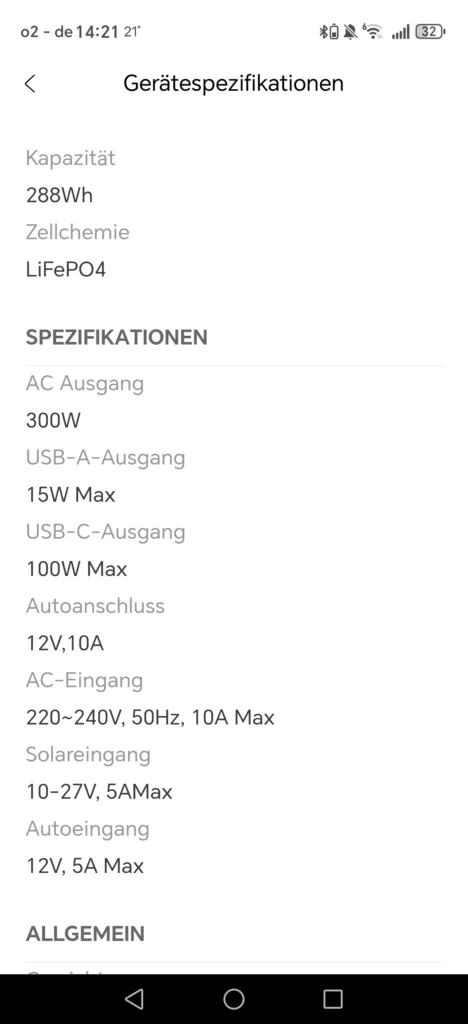 Jackery Explorer 300 Plus - App Bild 1