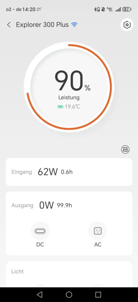 Jackery Explorer 300 Plus - App Bild 2