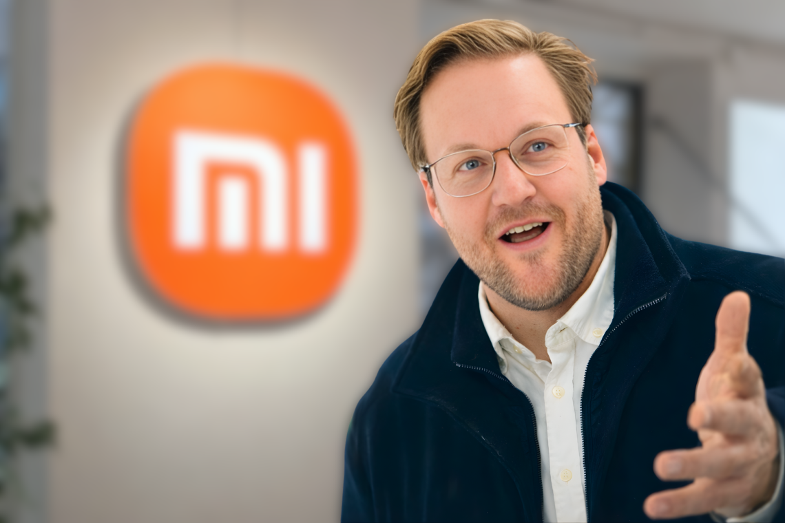 Xiaomi Head of PR/Marketing Florian Lindebner